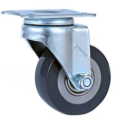 Ti PU woulèt Swivel pou mèb
